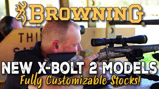 Browning XBolt 2 Rifles New Features amp how to Fully Customize your Rifle Stock [upl. by Nirel]