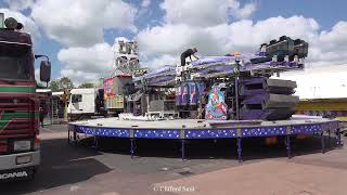 Kermis Heerhugowaard 2024 Transport en opbouw Deel 4 [upl. by Rodolphe878]