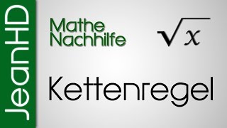 Mathe Nachhilfe  Kettenregel  Ableitungen  Analysis [upl. by Lekram]