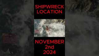 Shipwreck Location November 2nd gta gtav gtaonline gaming gta5today gta5online treasurechest [upl. by Ermeena]