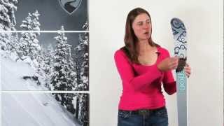 2013 Volkl Kenja Ski Review  OnTheSnow All Mountain Editors Pick [upl. by Aelem207]