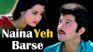 Naina Yeh Barse HD  Mohabbat 1985 Song  Anil Kapoor  Vijayta Pandit  80s Romanti Song [upl. by Deyas]