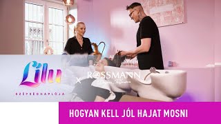 RossmannxLilu  Szépségnapló EP08 – Hogyan kell jól hajat mosni [upl. by Anilorak]