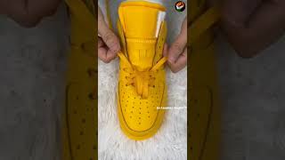 Shoes bandhne ka new style 👍😎 trend viralcontent youtubeshorts ❤️ [upl. by Tak]