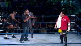 Samoa Joe returns and speaks out against MVP June 5 2014 [upl. by Callahan]