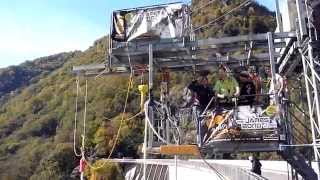 Killer Jump at Verzasca Dam  Golden Eye James Bond 007 Jump [upl. by Nalat]