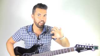 Como Afinar a Guitarra Com Um Afinador Digital [upl. by Ycaj]