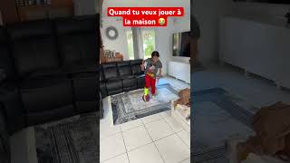 Quand tu veux jouer au foot à la maison 🥲 [upl. by Riay]