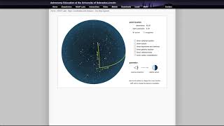 NAAP Lab 2  Basic Coordinates and Seasons Simulator Demo [upl. by Kendall809]