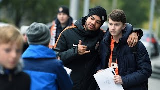 Zorya vs Shakhtar A walk on the matchday 25102017 [upl. by Arnelle702]