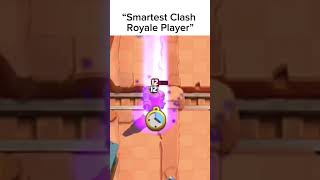 “Smartest Clash Royale Player” clashroyale clashroyaleshorts clashroyalememes shorts supercell [upl. by Ahsie26]