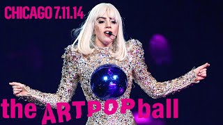 Lady Gaga  GUY Live at artRave Chicago 71114 [upl. by Rebmyt]