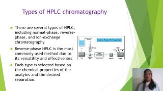 principle and applications of HPLC chromatography [upl. by Salkin]