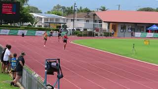 Ht1 400m U16 Men ANQ Championships Townsville 2729 September 2024 [upl. by Devehcoy]