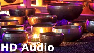 Sound Bath for Sleep amp Positive Energy 12 Hours Black Screen No Ads Loopable Spa Sounds 2024 [upl. by Mechling]