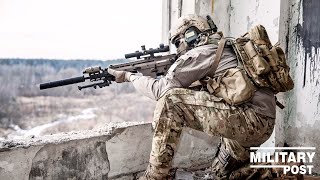 US Special Forces Sniper Rifles Hit longway Targets [upl. by Rakia]