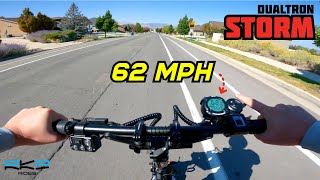 The Fastest I Have Ever Gone on a Scooter Dualtron Storm 60 MPH Ride [upl. by Areta]