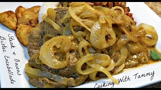 Bistec Encebollado  Steak And Onions [upl. by Dino]