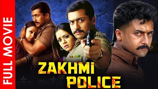 Zakhmi Police Kaakha Kaakha Full Movie Hindi Dubbed  Suriya Jyothika Jeevan [upl. by Eerual]