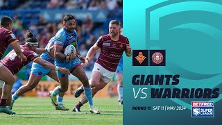 Highlights  Huddersfield Giants v Wigan Warriors  2024 Betfred Super League Round 11 [upl. by Aleyak]