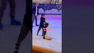 First ever ice skating practice 🥶⛸️😵 skate skatefunny rollerskating skaterguy skateboarding [upl. by Karalynn]