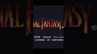 FINAL FANTASY III Opening Intro  SNES Shorts iykyk [upl. by Araf]