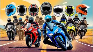 How to Choose Your First Motorcycle Helmet – Beginner’s Guide [upl. by Outlaw]