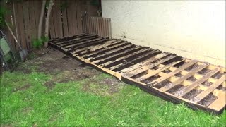 How to make a Pallet Garden [upl. by Sofie]