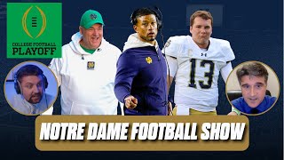 Notre Dame football show Irish vs the SEC BREAKDOWN of latest College Football Playoff Rankings [upl. by Eluj244]