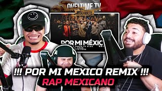 Santa Fe Klan Ckan Lefty SM  POR MI MEXICO REMIX 🤯 REACCION UNA LOKURAA OVELTIME TV [upl. by Griz]