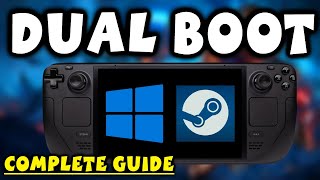 Dual Booting Your Steam Deck A Comprehensive Guide to Installing Windows Easiest Method [upl. by Robins726]