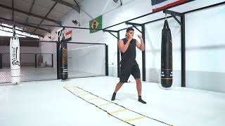 Boxing Footwork Drills 33 [upl. by Dalis]