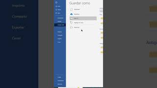 COMO CONVERTIR UN ARCHIVO DE WORD A PDF MUY FÁCIL Y RÁPIDO [upl. by Caritta136]