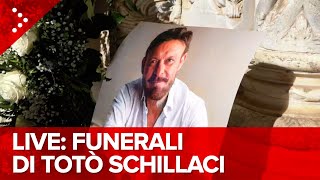 LIVE I funerali di Totò Schillaci a Palermo diretta video [upl. by Krista]