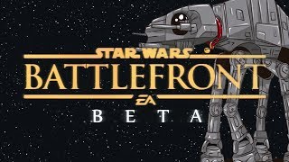 Funny Moments  HOW TO NOT to play the STAR WARS Battlefront Beta GERMAN [upl. by Elletse]