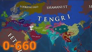 0  660 The Religion Wars  EU4 Timelapse [upl. by Orips]