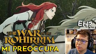 LANIME del Signore degli Anelli mi preoccupa  War of the Rohirrim TRAILER REACTION [upl. by Atiuqehc387]