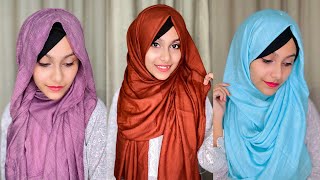 Everyday Hijab Tutorial for SchoolCollegeUniversity Students  Noshin Nower [upl. by Riorsson]