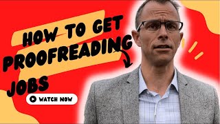 How To Get Proofreading Jobs  Online Editor Jobs Freelance Proofreading And Editing App [upl. by Llevart]