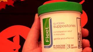 Fleet Glycerin Suppositories Constipation Relief in Minutes 1 Doctor Recommended Laxative Brand [upl. by Aileon563]