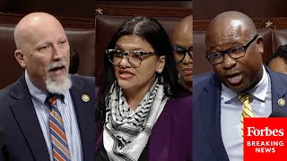 JUST IN Tempers Flare During Explosive Debate To Censure Rashida Tlaib [upl. by Yacano]