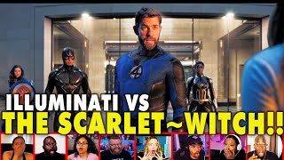 Reactors Reaction To Wanda Against The Illuminati On Doctor Strange 2  Mixed Reactions [upl. by Dahlstrom946]