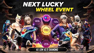 Next Lucy Wheel Event l Upcoming Events In Free Fire l Free Fire New Event l Ff New Event [upl. by Eetak]