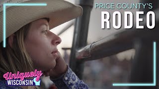 Barrel Racer Turned Rodeo Wrangler Alexis Baratka of the Price County Rodeo [upl. by Alyehs538]