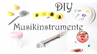 DIY 7 tolle Musikinstrumente für Kinder ganz einfach selber machen Basteln aus Müll [upl. by Ater]