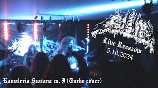 RIP  Kawaleria Szatana czI Turbo cover  Live Rzeszów 51024 [upl. by Mccurdy]