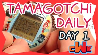 LETS TAMAGO  Daily Tamagotchi Diary Day 1  CWK [upl. by Novert827]