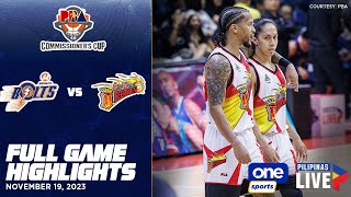 Meralco vs San Miguel highlights  PBA Season 48 Commissioners Cup  Nov 19 2023 [upl. by Cecilia]