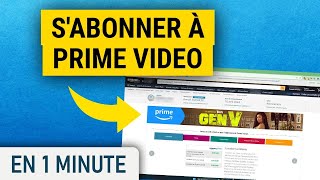 Comment sabonner à Prime Video [upl. by Adham264]