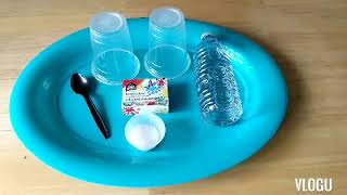 🧫 Science activity salt water amp food coloring ll preschool activity🧪 [upl. by Lucias]